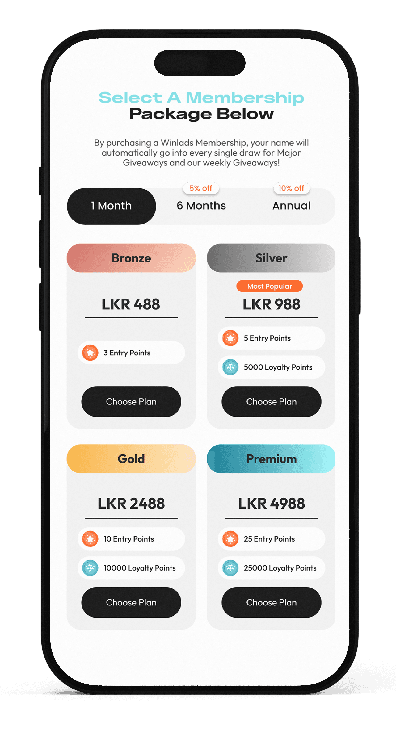 Winlads App Screenshot - Hurry Up